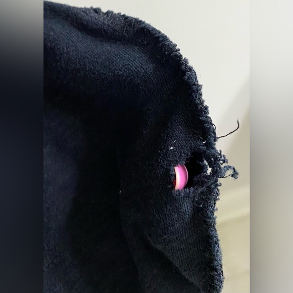 GAP Womens XXL Solid Black Sleeveless Tiered Ruffle Flounce Dress Classic Preppy - Picture 14 of 16